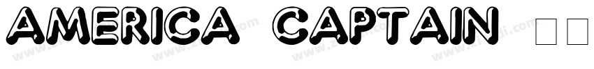 America Captain字体转换